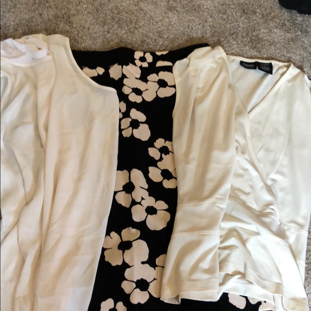Skirt and 2 shirts